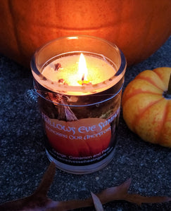 All Hallows Eve Eco Soy Jar Candle LG 3x4" - Halloween Ancestor Night Samhain