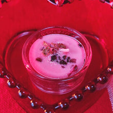 Load image into Gallery viewer, Love Attraction Candle 12 oz Soy Jar or Set of 4 Tealights Rowan Woods Collection