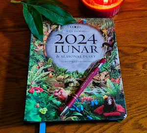 Lunar & Seasonal 2024 Diary by Stacey DeMarco ~ Astrology Moon Phases Wheel of the Year