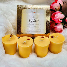 Load image into Gallery viewer, Archangel Votive Intention Ritual Altar Candles Box of 4 - Your Choice ~ Reiki-Blessed