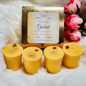 Archangel Votive Intention Ritual Altar Candles Box of 4 - Your Choice ~ Reiki-Blessed