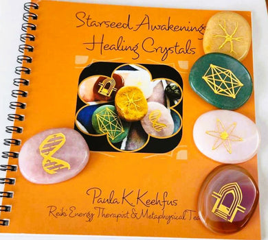 STARSEED AWAKENINGS HEALING CRYSTALS w/ Instruction Book~Healing & Enlightenment