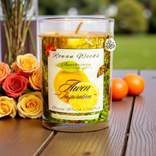 Load image into Gallery viewer, AWEN Soy Candle 12oz – Druid Ritual Tool for Inspiration &amp; Creativity | Witch Altar Decor for Bards, Ovates, Druids, Meditation, Ceremony