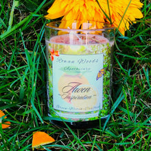 Load image into Gallery viewer, AWEN Soy Candle 12oz – Druid Ritual Tool for Inspiration &amp; Creativity | Witch Altar Decor for Bards, Ovates, Druids, Meditation, Ceremony