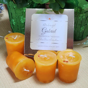 Archangel Votive Intention Ritual Altar Candles Box of 4 - Your Choice ~ Reiki-Blessed