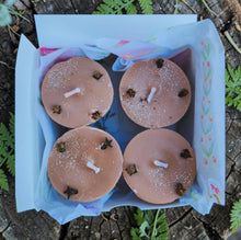 Load image into Gallery viewer, RIDING THE HEDGE Candles Liminal Magick Altar Soy Votives Ritual Box of 4 Walking Between Worlds
