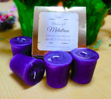 Load image into Gallery viewer, Archangel Votive Intention Ritual Altar Candles Box of 4 - Your Choice ~ Reiki-Blessed