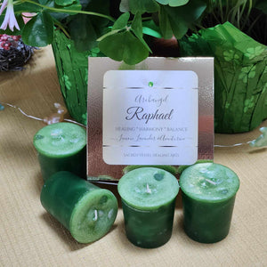 Archangel Votive Intention Ritual Altar Candles Box of 4 - Your Choice ~ Reiki-Blessed