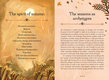 Load image into Gallery viewer, Seasons of the Witch Autumn Tarot Deck with Guidebook (Mabon Halloween Samhain) + Bonus Halloween Votive, Witchcraft, Lorraine Anderson