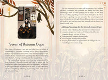 Load image into Gallery viewer, Seasons of the Witch Autumn Tarot Deck with Guidebook (Mabon Halloween Samhain) + Bonus Halloween Votive, Witchcraft, Lorraine Anderson