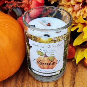 Samhain Sabbat Candle 12 oz Soy Elegant Rowan Woods Collection