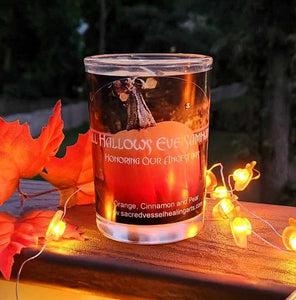 All Hallows Eve Eco Soy Jar Candle 3x4" - Halloween Ancestor Night Samhain