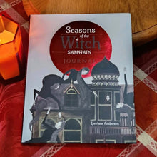 Load image into Gallery viewer, Seasons of the Witch: Samhain Journal Notebook Diary w/Bonus Moon Inspiration Pen