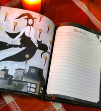 Load image into Gallery viewer, Seasons of the Witch: Samhain Journal Notebook Diary w/Bonus Moon Inspiration Pen