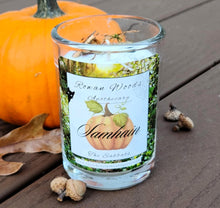 Load image into Gallery viewer, Samhain Sabbat Candle 12 oz Soy Elegant Rowan Woods Collection