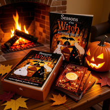 Load image into Gallery viewer, Seasons of the Witch Autumn Tarot Deck with Guidebook (Mabon Halloween Samhain) + Bonus Halloween Votive, Witchcraft, Lorraine Anderson