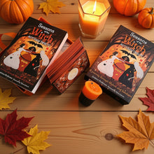 Load image into Gallery viewer, Seasons of the Witch Autumn Tarot Deck with Guidebook (Mabon Halloween Samhain) + Bonus Halloween Votive, Witchcraft, Lorraine Anderson