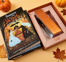 Load image into Gallery viewer, Seasons of the Witch Autumn Tarot Deck with Guidebook (Mabon Halloween Samhain) + Bonus Halloween Votive, Witchcraft, Lorraine Anderson