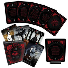 Load image into Gallery viewer, Deluxe Seasons of the Witch Samhain Oracle Ltd Edition 60 Cards Velvet box, Additional cards, Witchcraft, Ritual Spells, Halloween