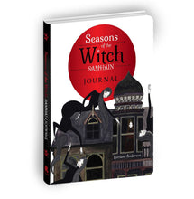 Load image into Gallery viewer, Seasons of the Witch: Samhain Journal Notebook Diary w/Bonus Moon Inspiration Pen