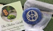 Load image into Gallery viewer, Chalice Well Talisman Meditation Stone w/Romance Card Your Choice of Stone