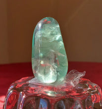 Load image into Gallery viewer, Green Fluorite Palm Stone ~ Focus Balance Harmony