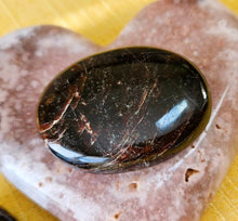 Load image into Gallery viewer, Satori Garnet Palm Stones ~ Vitality Strength Passion Physical Healing